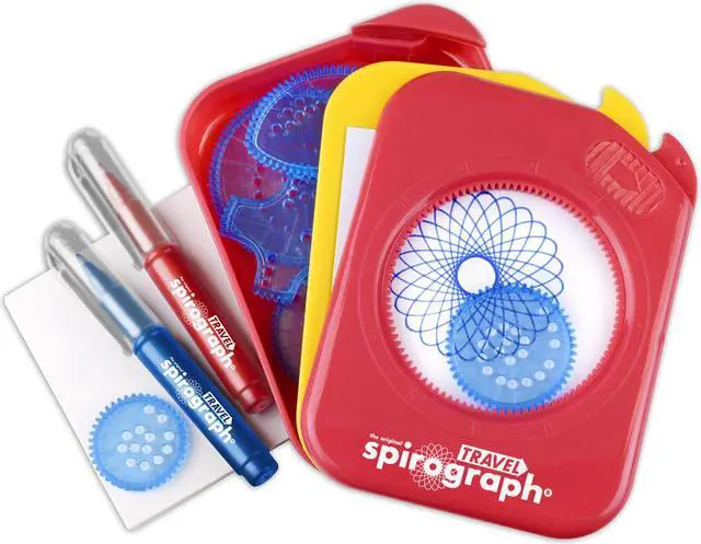 Alt view image 7 of 9 - Travel Spirograph - Craft Kit by Kahootz (Spirograph) (01020)