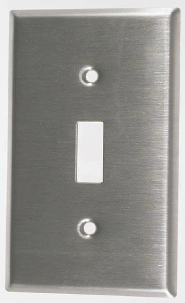 Alt view image 2 of 3 - Leviton Wallplt 1G Ss 1052-4692