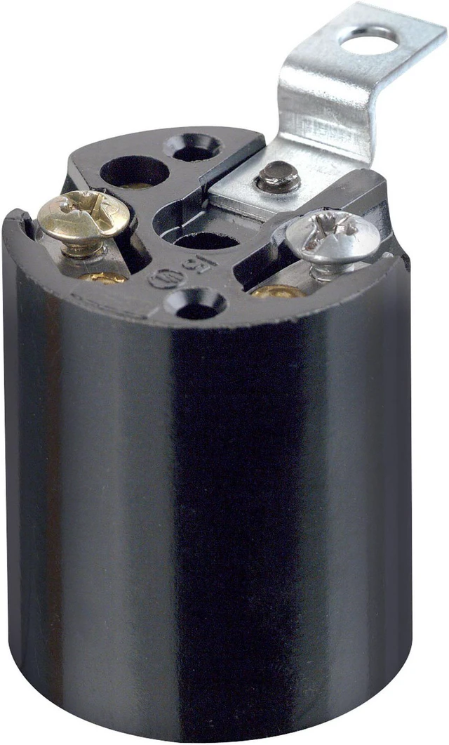Alt view image 2 of 3 - Leviton Brn Lampholder 922-03352-00F Unit: EACH
