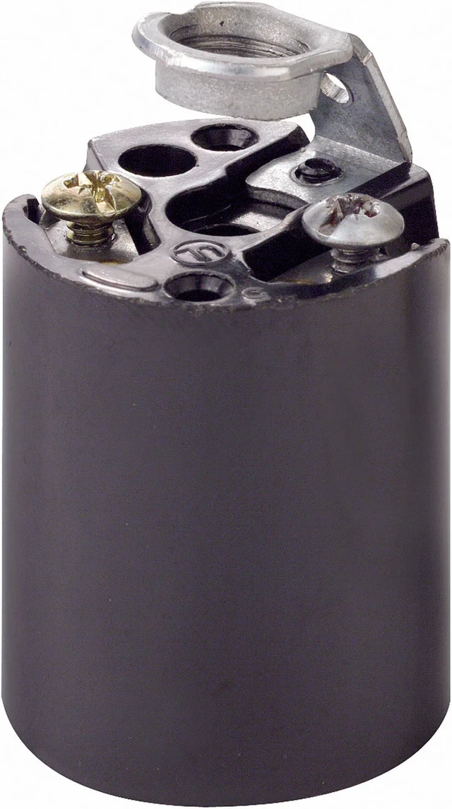 Alt view image 2 of 5 - Leviton Brn Lampholder 918-03352-008 Unit: EACH