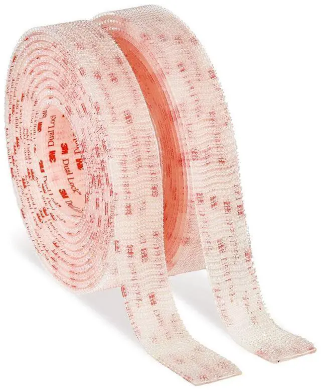 Alt view image 8 of 17 - 3M Scotch RF6760 Extreme Fasteners, Clear, 1" x 10 ft