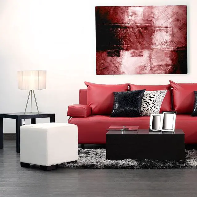 Alt view image 3 of 10 - Simple Designs Brushed Nickel Tripod Table Lamp with Pleated Silk Sheer Shade