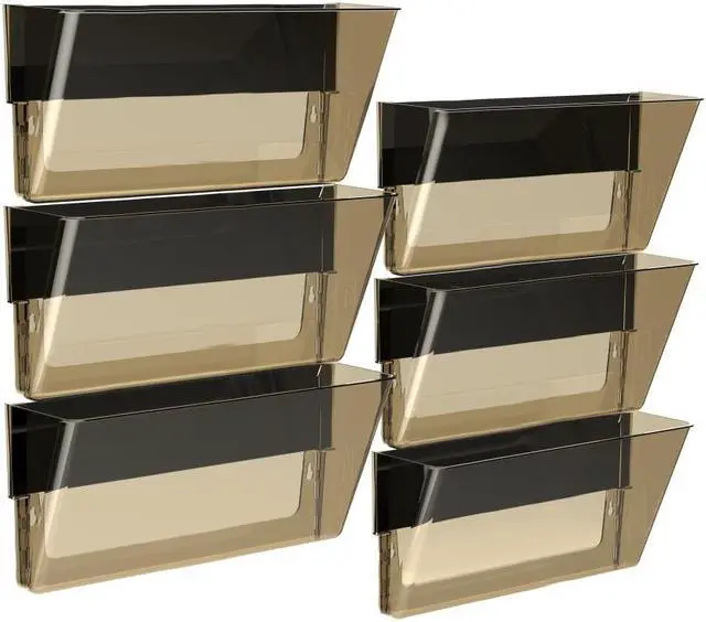 Alt view image 2 of 5 - Storex Industries 70325U06C Unbreakable Magnetic Wall File, Letter & Legal - Clear