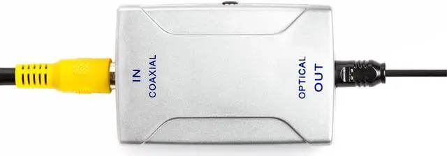 Alt view image 6 of 8 - Cmple - Optical Toslink Jack(Output) to Coaxial RCA Jack(Input) Digital Audio Converter