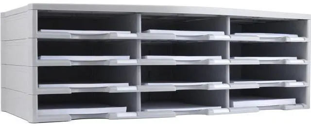 Alt view image 4 of 5 - Storex 12-compartment Organizer