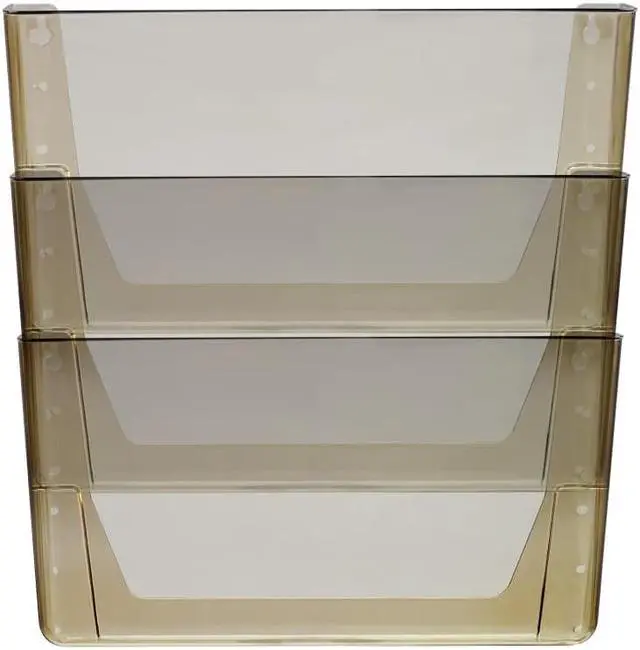 Alt view image 4 of 7 - Storex Industries 70247U06C Wall File, Legal, 16 x 14 - Smoke