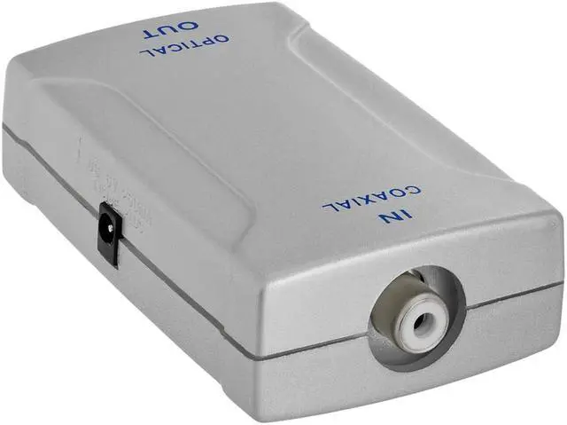 Alt view image 5 of 8 - Cmple - Optical Toslink Jack(Output) to Coaxial RCA Jack(Input) Digital Audio Converter