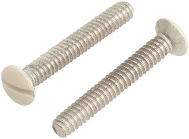 Alt view image 6 of 6 - Cmple - 4 Port Keystone Wall Plate Single-Gang Wall Plate with Standard Size Ethernet Wall Plate Keystone Jack Insert - White