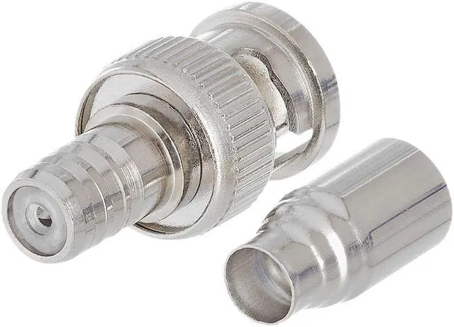 Alt view image 4 of 4 - Cmple - BNC Male 2 Piece  Crimp Type Connector for RG-6