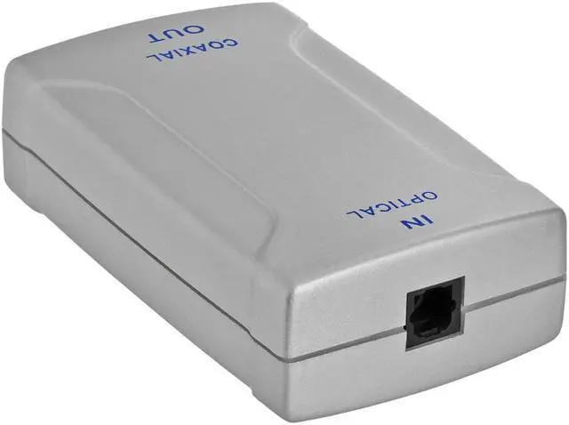 Alt view image 5 of 7 - Cmple - Optical Toslink Jack (Input) to Coaxial RCA Jack(Output) Digital Audio Converter