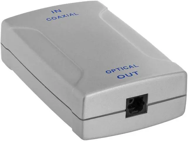 Alt view image 4 of 8 - Cmple - Optical Toslink Jack(Output) to Coaxial RCA Jack(Input) Digital Audio Converter
