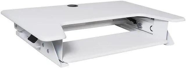 Alt view image 3 of 11 - Kantek STS900W Sits On Desk Surface For Full Stability
