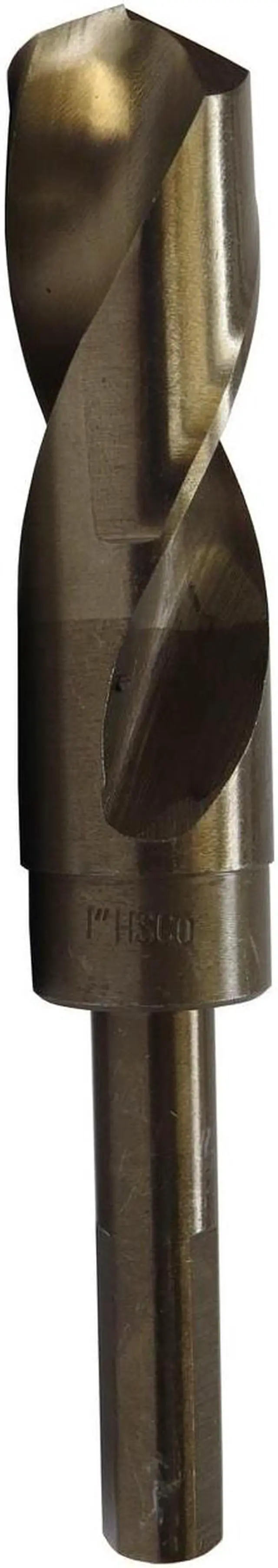 Alt view image 4 of 8 - Drill America 59/64in 1/2in Reduced Shank Cobalt Silver and Deming Drill Bit