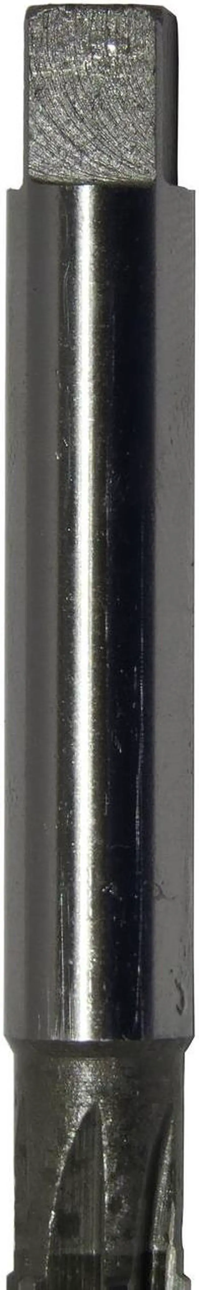 Alt view image 2 of 6 - Drill America DWRRHD Series Qualtech High-Speed Steel Hand Reamer, Straight Flute, Round Shank, Uncoated (Bright) Finish, 1-1/8" Size (Pack of 1)