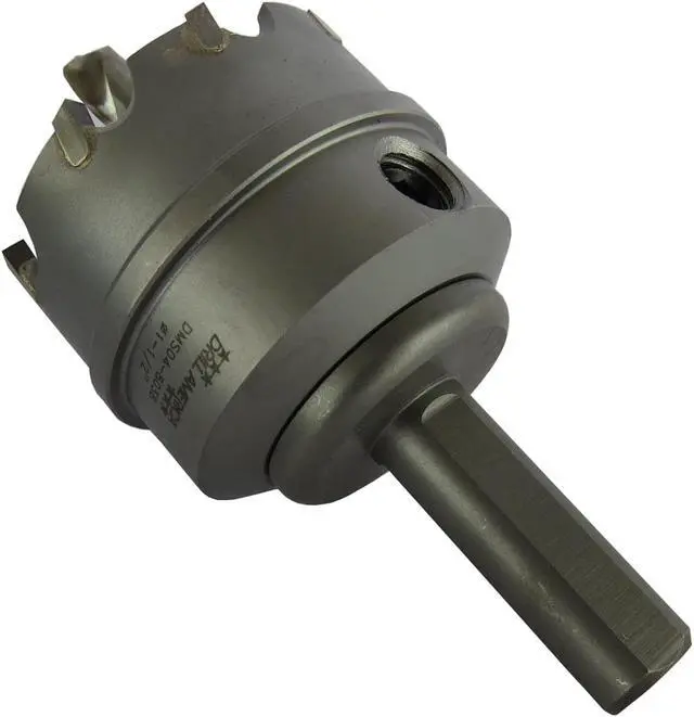 Alt view image 4 of 12 - Drill America DMS04-8027 Carbide Tipped Hole Cutter, 1-1/16"