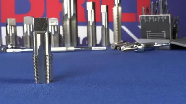 Alt view image 3 of 9 - Drill America T/A Series High-Speed Steel Pipe Tap, Uncoated (Bright) Finish, Round with Square End Shank, 1-1/4"-11-1/2 NPT (Pack of 1)