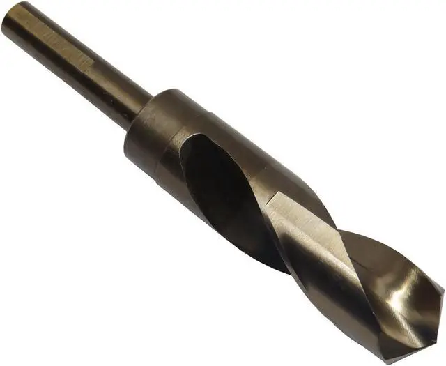 Alt view image 2 of 9 - Drill America 1-1/8in 1/2in Reduced Shank Cobalt Silver and Deming Drill Bit