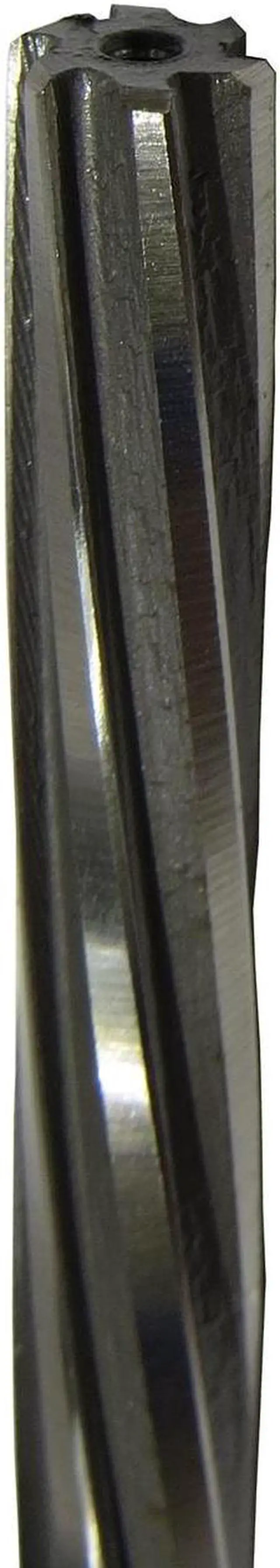 Alt view image 2 of 6 - Drill America DWRRTPS Series Qualtech High-Speed Steel Taper Pin Reamer, Round with Square End, Spiral Flute, Uncoated (Bright) Finish, #1 Size (Pack of 1)