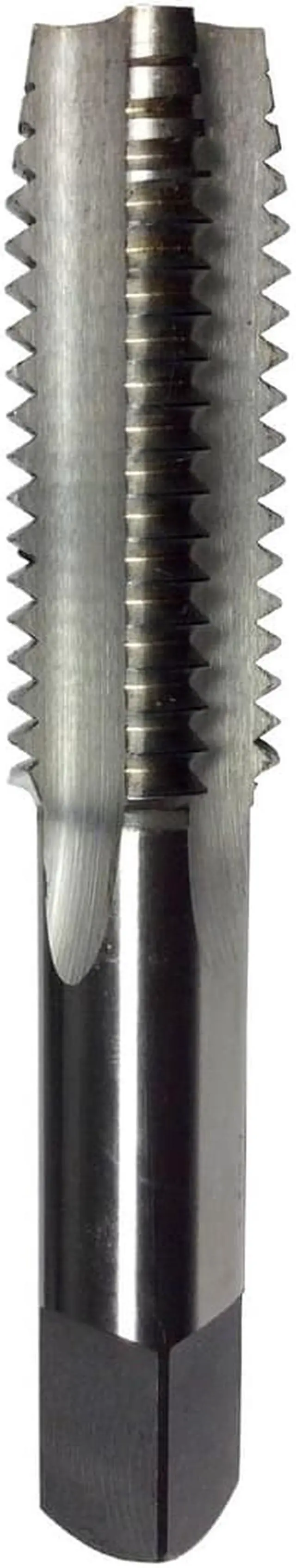 Alt view image 3 of 9 - Drill America T/A Series High-Speed Steel Hand Threading Tap Set, Uncoated (Bright) Finish, Round with Square End Shank, #10-32 Size (Pack of 1)