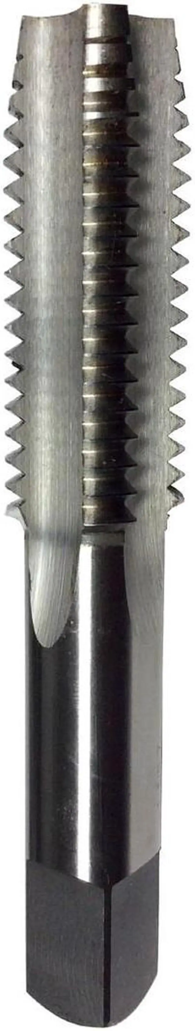 Alt view image 4 of 12 - Drill America DWT Series Qualtech High-Speed Steel Left Hand Threading Tap Set, Uncoated (Bright) Finish, Round with Square End Shank, 1/2"-20 Size (Pack of 1)
