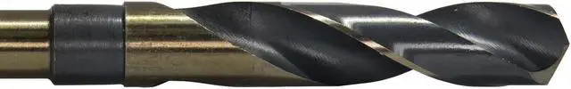 Alt view image 4 of 14 - Drill America 21/32in HSS 1/2in Shank KFD (Killer Force) Drill Bit with 3-Flat S