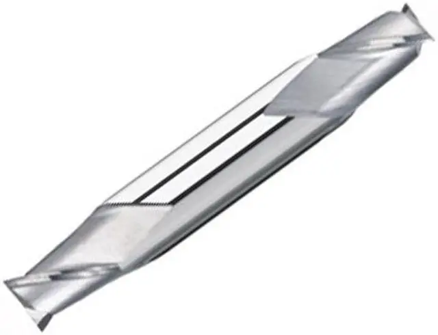 Main image of Drill America MMO1/2-4FDE-ST Solid Carbide End Mill, Polished Finish, 4 Flute, Square End, 5/8" Cutting Length, 1/2" Cutting Diameter, 3" Length, 1/2" Shank (Pack of 1)