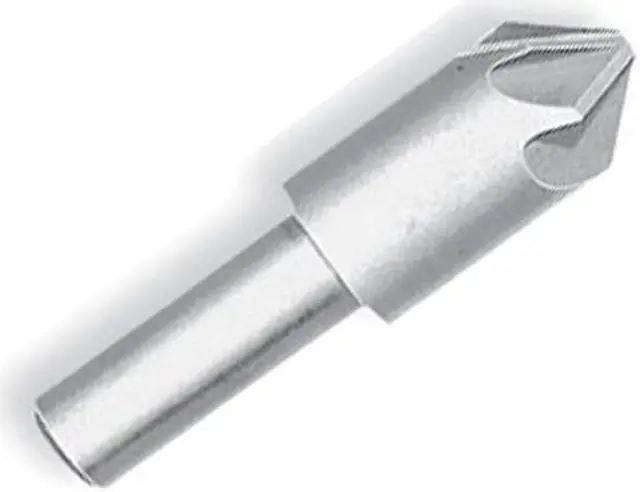 Main image of Drill America DEWCHAT Series High-Speed Steel Chatterless Countersink, 6 Flute, 3/4" Shank Diameter, 1-1/2" Size, 60 Degrees Angle (Pack of 1)