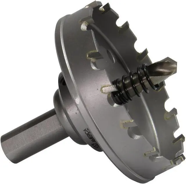 Main image of Drill America DMS04-8027 Carbide Tipped Hole Cutter, 1-1/16"