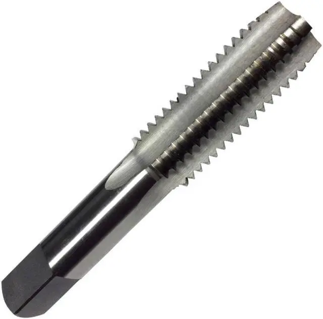 Alt view image 4 of 8 - Drill America T/A Series High-Speed Steel Hand Threading Tap Set, Uncoated (Bright) Finish, Round with Square End Shank, #2-64 Size (Pack of 1)