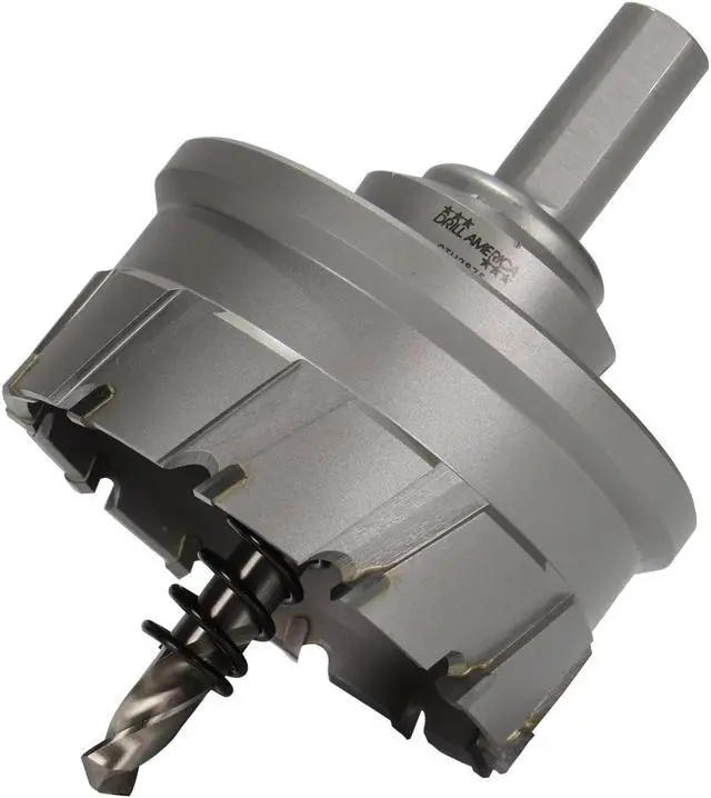 Alt view image 3 of 12 - Drill America CTH2312 Carbide-Tipped CTH 2-5/16" Carbide Tipped Hole Cutter, 1" Depth of Cut
