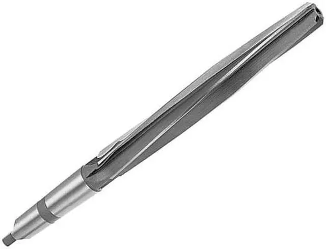 Main image of Drill America DWRRB Series Qualtech High-Speed Steel Bridge Reamer, Spiral Flute, Morse Taper Shank, Uncoated (Bright) Finish, 1-11/16" Size (Pack of 1)