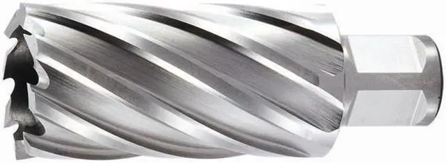 Main image of Drill America CTC5-530-113 Annular Cutter, Carbide Tipped, 9/16" x 1", Silver