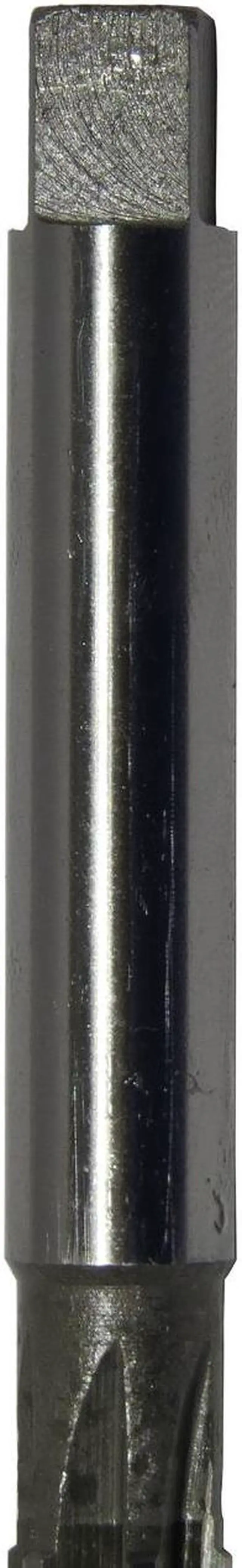 Alt view image 2 of 6 - Drill America DWRRHD Series Qualtech High-Speed Steel Hand Reamer, Straight Flute, Round Shank, Uncoated (Bright) Finish, 17/64" Size (Pack of 1)