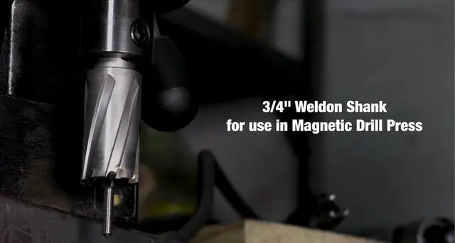 Alt view image 3 of 11 - Drill America CTC5-530-345 Annular Cutter, Carbide Tipped, 1-1/4" x 3", Silver