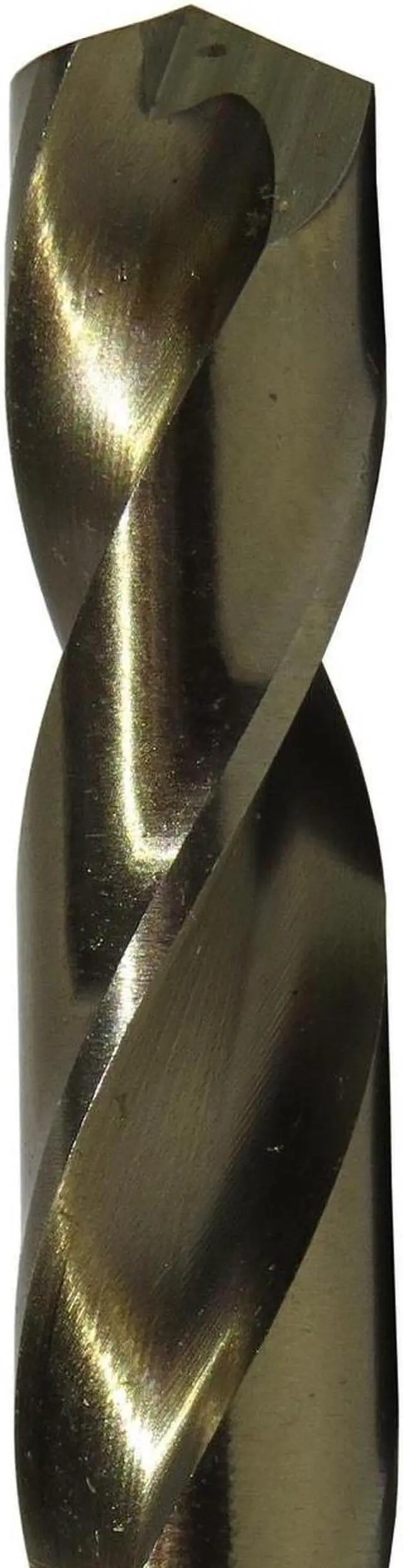 Alt view image 3 of 12 - Drill America DWDTLCO47/64 Cobalt Taper Length Drill Bit, 9-3/4" Overall Length, 5-7/8" Length of Cut, 47/64"