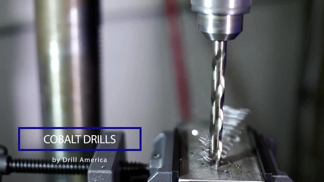 Alt view image 5 of 5 - Drill America 1/2in Cobalt Heavy Duty Split Point Stub Drill Bit