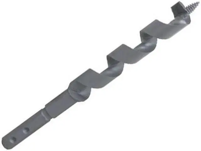 Main image of Drill America DMS73-2530 Carbon Steel Nail Buster Auger Bit, Polished Finish, Spiral Flute, 5/8" Size, 8" Length