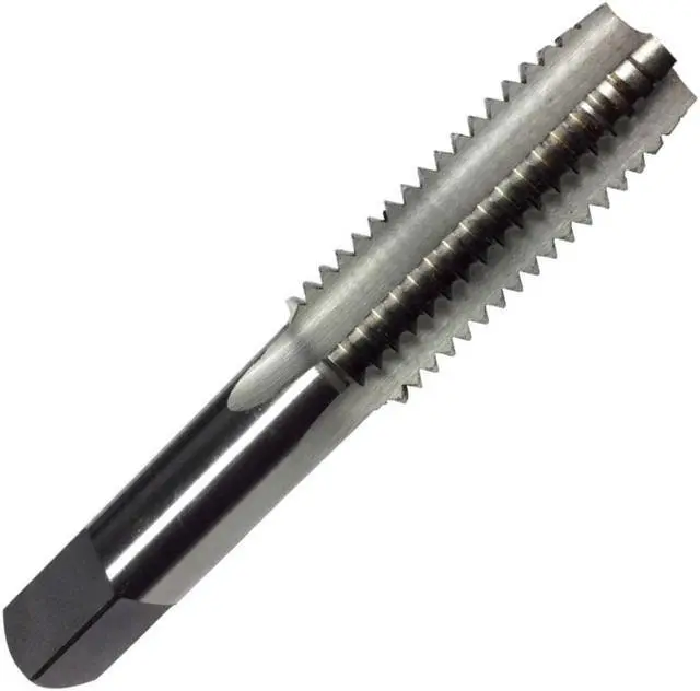 Alt view image 4 of 9 - Drill America T/A Series High-Speed Steel Hand Threading Tap Set, Uncoated (Bright) Finish, Round with Square End Shank, #10-32 Size (Pack of 1)