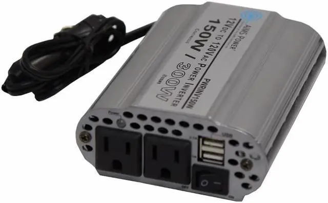 Alt view image 4 of 7 - AIMS PWRINV150W 150 Watt Modified Sine Wave Power Inverter, 12 Volt