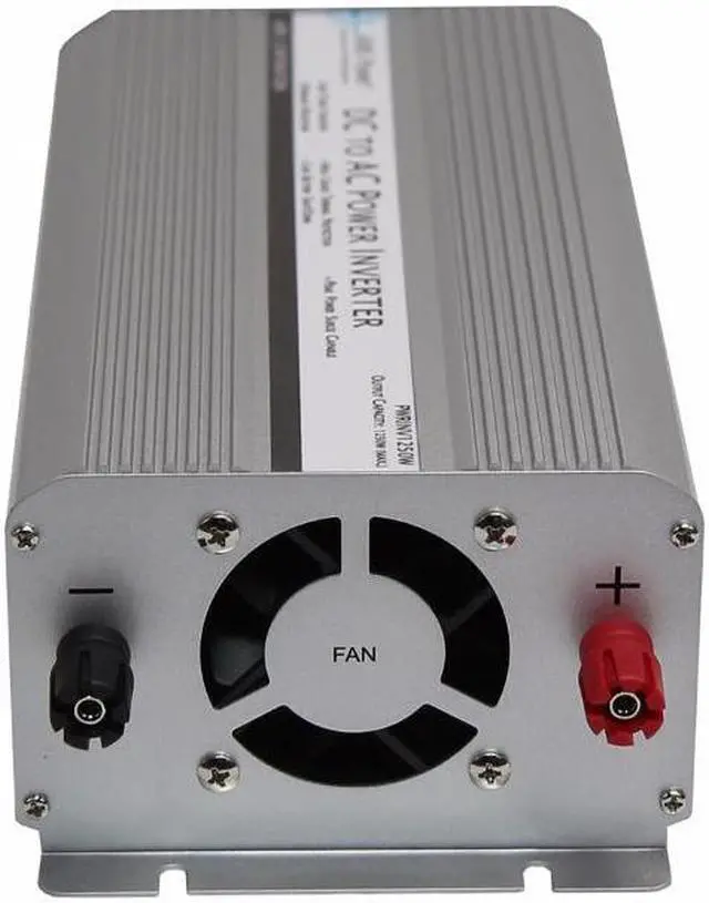 Alt view image 8 of 9 - Aims Power PWRINV1250W 1250 Watt Power Inverter 12 Volt