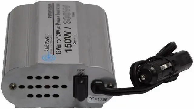 Alt view image 5 of 7 - AIMS PWRINV150W 150 Watt Modified Sine Wave Power Inverter, 12 Volt