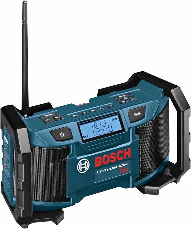 Alt view image 5 of 10 - Bosch PB180 18V Lithium-Ion AM/FM Radio with MP3 Compatibility