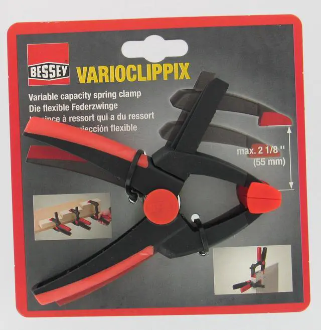 Alt view image 2 of 5 - BESSEY XV5-100 Spring Clamp,4 In,6 1/2 L,Plastic