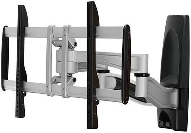 Alt view image 2 of 3 - Silverstone Tek TM02 Full Motion Aluminum TV Wall Mount Arm with Full Tilt and Swivel Adjustment Ability for 32-72 Inches LCD/LED/Plasma TV
