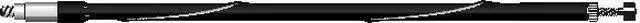 Main image of Firestik 2M15-B 15 in. 2 Meter Antenna. .25 Wave -Black