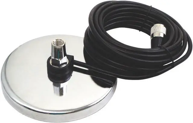 Alt view image 3 of 3 - ProComm 5" Magnet Mount, 18-ft. Cable with PL259 (JBC115)