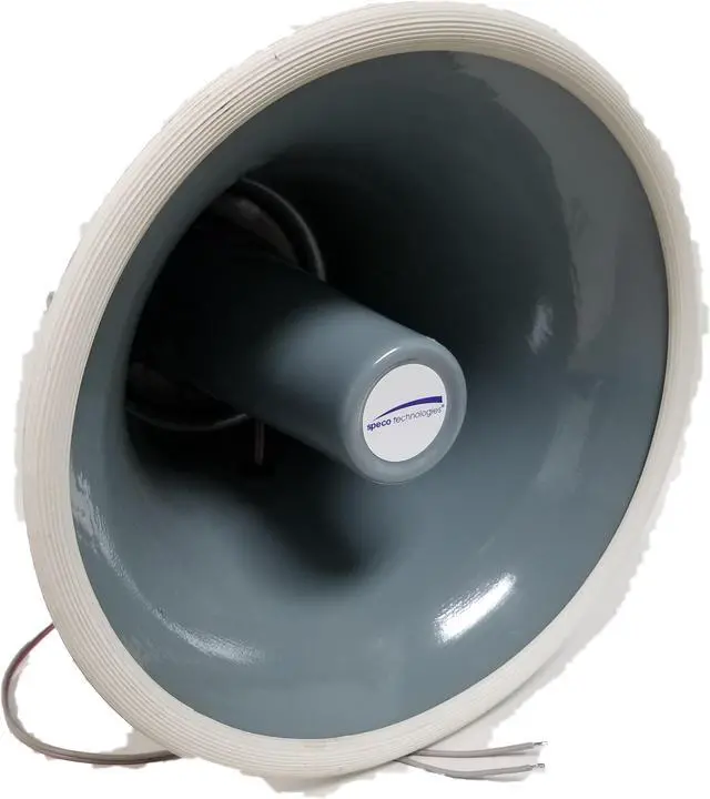 Alt view image 2 of 7 - 8 ROUND ALUMINUM PA HORN