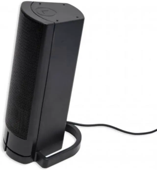 Alt view image 5 of 9 - Connectland USB Online Gaming Stereo Speaker w/ Magnetic Design 2 x 2.5 W Black