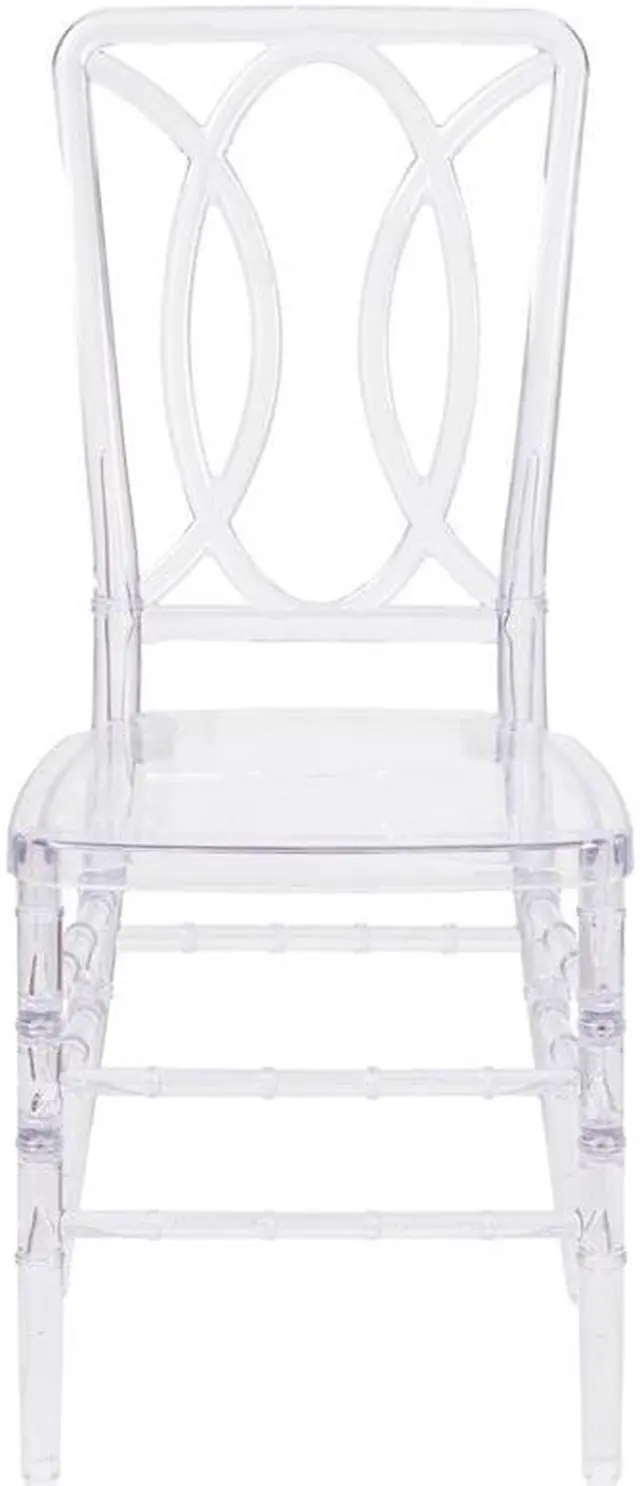 Alt view image 4 of 4 - Flash Furniture Flash Elegance Crystal Ice Stacking Chair