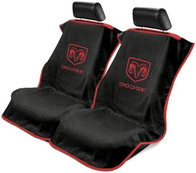 Main image of Seat Armour SA100DODB Black 'Dodge' Seat Protector Towel